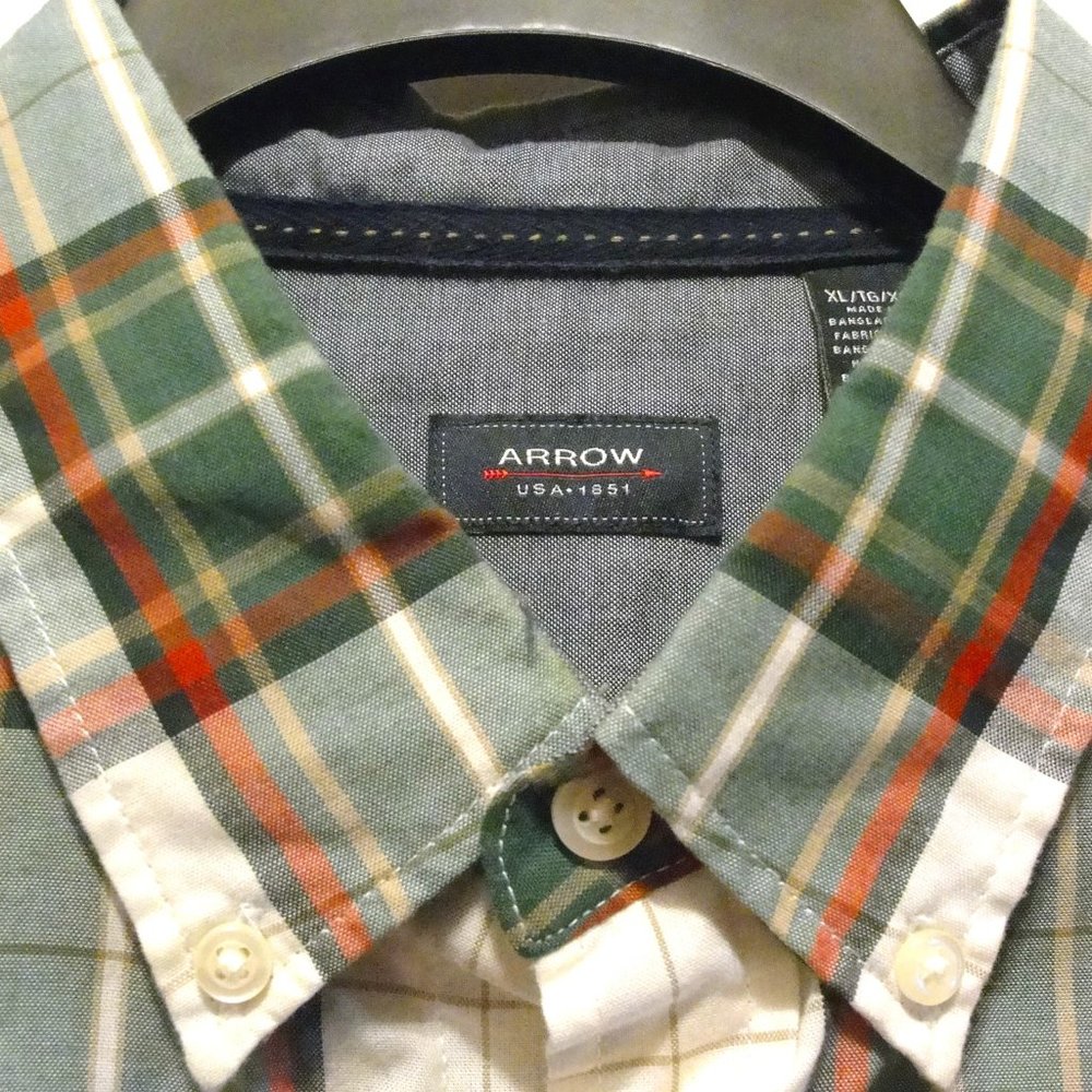 Arrow SS XL Green Red Yellow White.